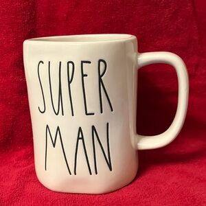 💐 Rae Dunn Artisan Collection ‘Superman’ Ceramic Mug
